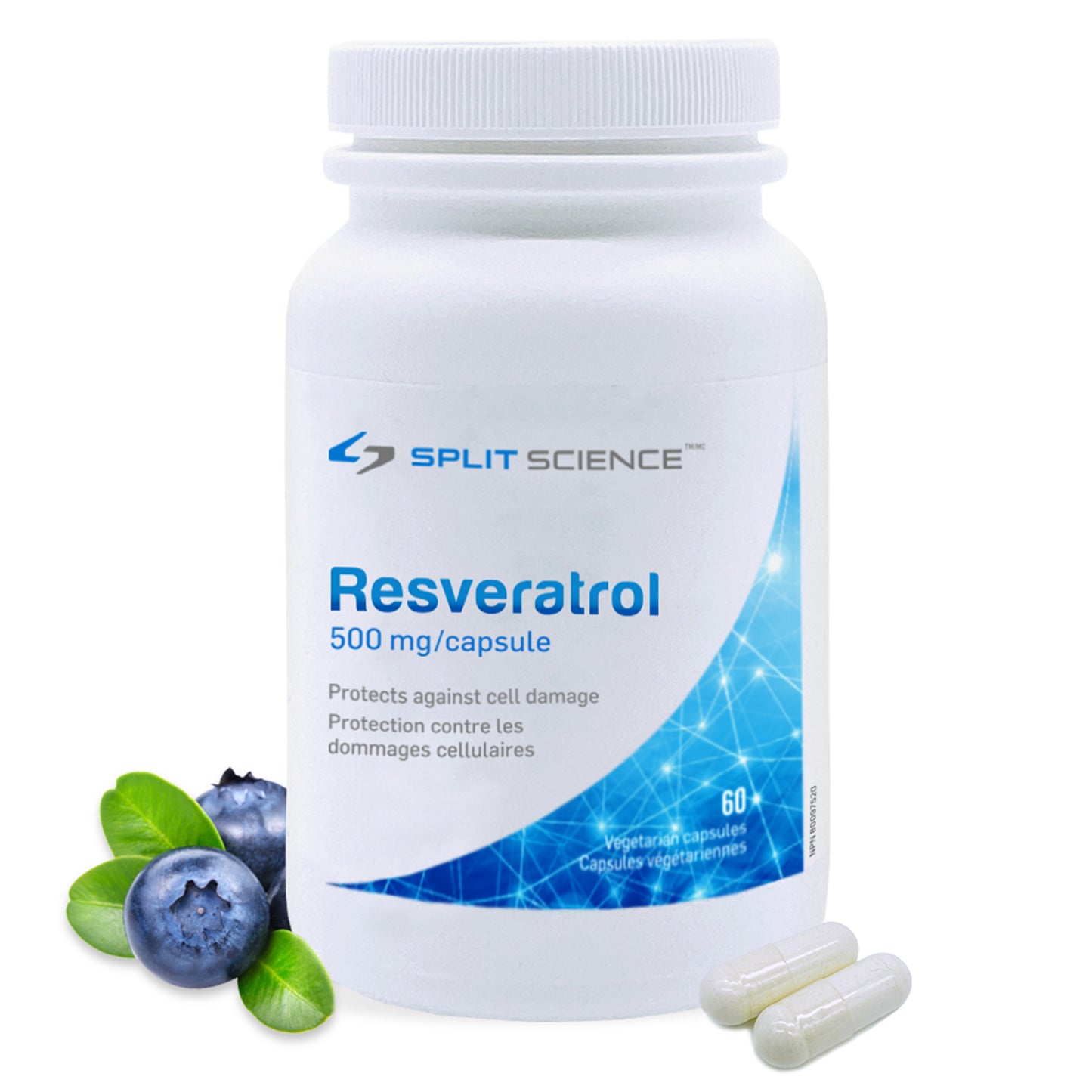 Resveratrol - High Potency 500 mg/capsule